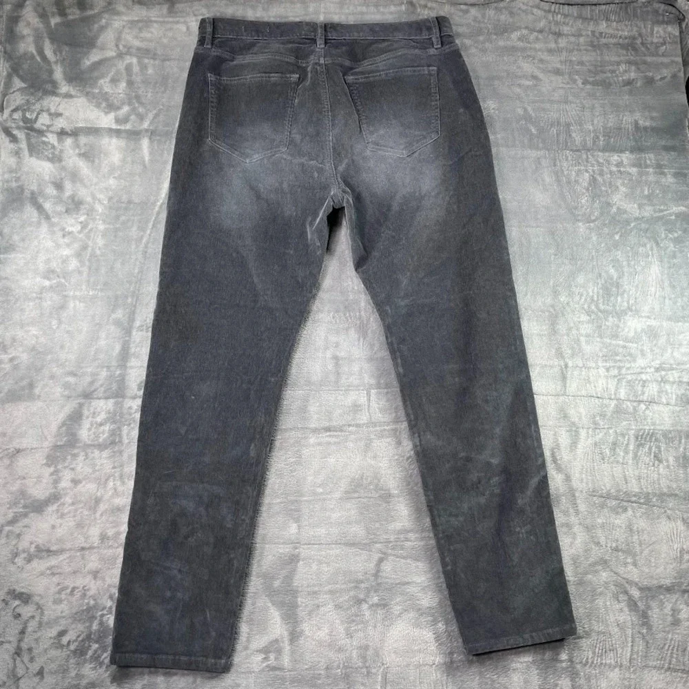 Flint and Tinder Corduroy Pants HB Athletic Tapered Fit Charcoal Gray Mens 36x32
